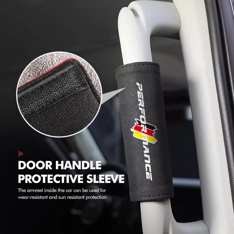 Car Roof Armrest Pull Cover Handle Gloves Protection For BMW X1 X2 X3 X4 X5 X6 X7 G20 G30 6GT E46 E90 E60 F10 E39