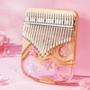 High-end Kalimba 21 Keys Thumb Piano Musical Instrument Professional Kalimba 21 Keys Finger Piano Sakura Kalimba