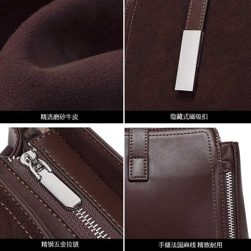 Echtleder Heiß verkaufende Damen Handtaschen, neue Retro matte Rindsleder Umhängetaschen, Temperament, Fortgeschrittene Messenger Bags