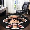 StrawHat Office Round Area Rug,  Under Office Chairs Bedroom Living Room Home Decor A0908173