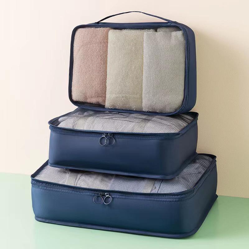 Travel Organizer Set: Separate Bags for Clothes and Underwear, Suitcase and Maternity Packing Solution.