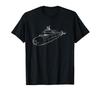 U-Boot-Ventilator - U-Boot-Blaupause T-Shirt