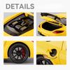 1:24 SLS AMG Alloy Cars Model Toy Simulation Metal Diecast Supercar Models Decorations Kids Birthday Gifts Collection