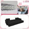 Bonito BIG Corner Sofa Bed Family Meble Corduroy Black