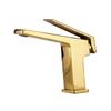 BAKALA Basin Sink Bathroom Faucet Deck Mounted Hot Cold Water Basin Mixer Taps Matte Black Lavatory Sink Tap Crane