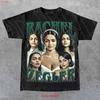 Limited Rachel Zegler Vintage T Shirt For Unisex And Unisex Vintage Designer Clothes Slightly Graphic Casual Homme Soft