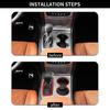 Gear Shift Control Panel + Cup Holder Cover Trim for Jeep Grand Cherokee 2016-21