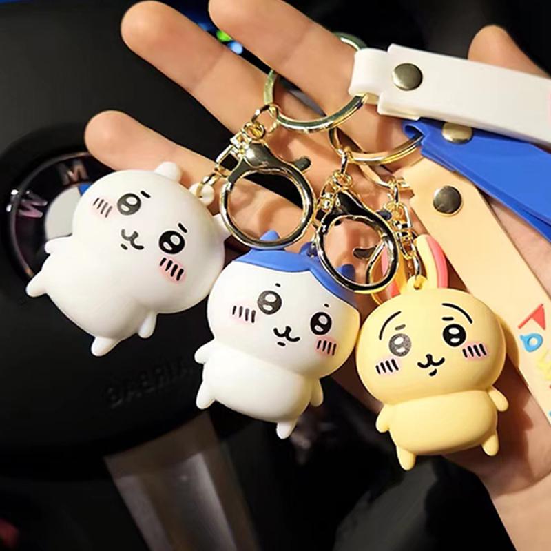 Cute Keychains Cute Backpack Keychains Key Wallet Handbag Pendants Suitable For Women And Girls Chiikawa Xiaoba Keychain