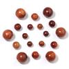 50-100pcs/lot Natural Rosewood Beads Burmese Loose Spacer Wooden Bead for Jewelry Making Handmade DIY Bracelet Accessories
