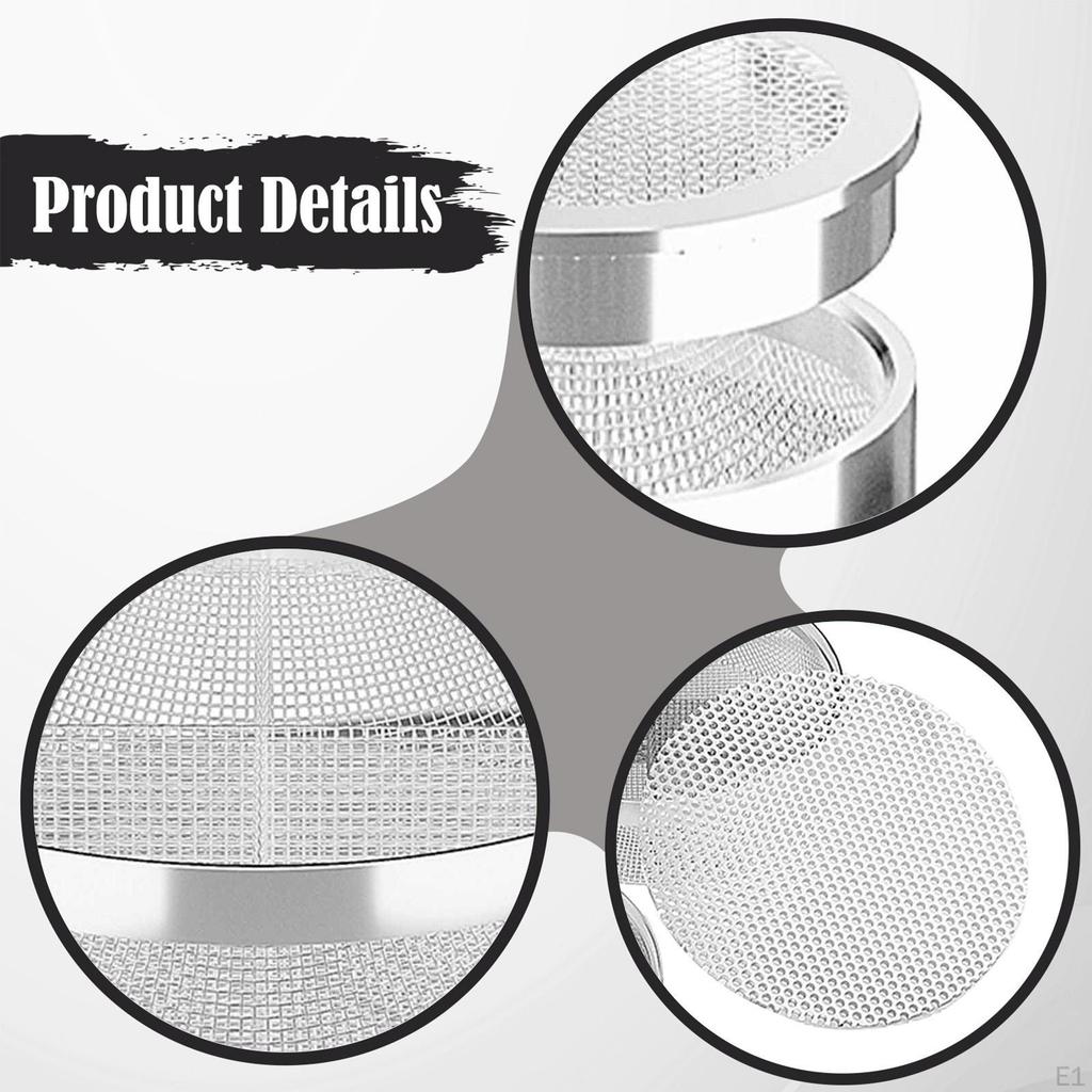4Pcs Stackable Watch Cleaner Baskets Washing Storage Tray Container Repair Mesh Holder for