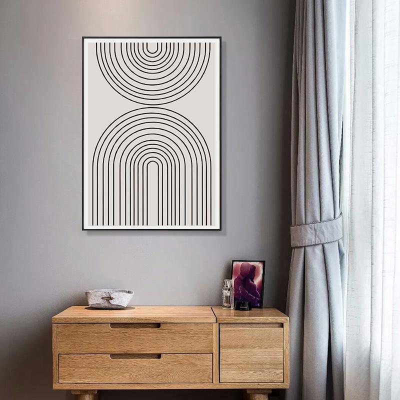 Bej Papură Păpădie Artă de Perete Pictură Floare Uscată Iarbă Plante Imprimeu pe Pânză Nisip Mână Poster Imagini de Perete Nordice Decor Acasă