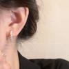 Niche Style Small Pieces of Silver Women's Fancy Best Selling Elegant Stud Earrings