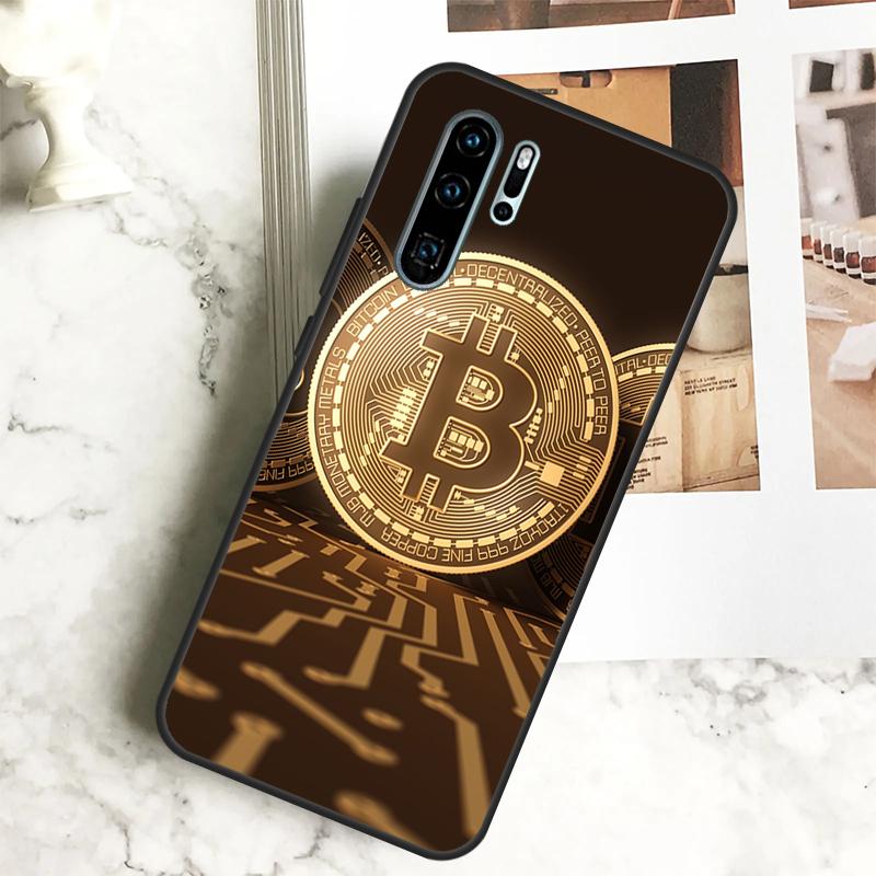 Bitcoin For Huawei Nova Y70 Y72 Y73 Y60 Y90 Y61 Y91 7i 8i 11i 12i 12s 9 10 SE P20 P30 P40 Lite Case