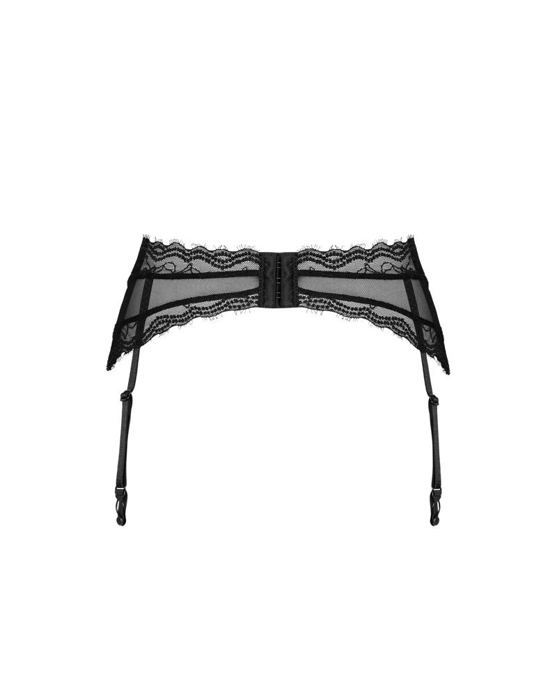 Obsessive - Sexy Black Medilla Garter Belt XL/2XL