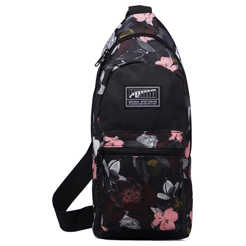 Puma Casual Versatile Fabric Shoulder Crossbody Chest Bag Unisex bags Floral Multicolor 075736-14 Floral Multicolor