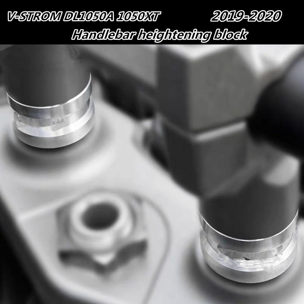 Motorcycle Accessories CNC handlebar risers Height up Adapters For Suzuki DL1050XT DL1050A V-Strom V Strom VSTROM DL1050