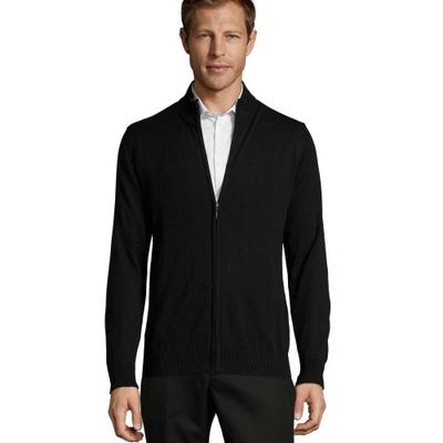 Mens Gordon Knitted Zipped Cardigan