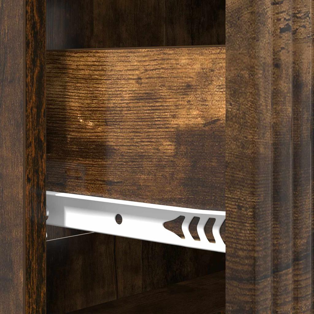 Drawer Cabinet Smoked Oak 66 x 34.5 x 89.5 cm