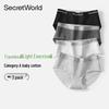 SecretWorld Women's 100% Cotton Antibacterial Seamless Briefs