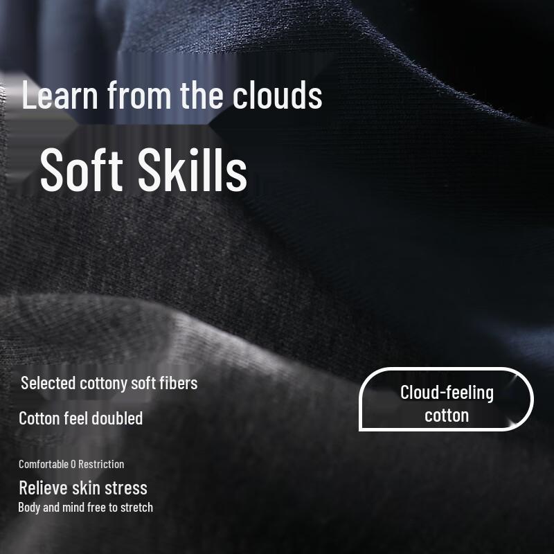 Modalbaumwolle Damen 10A Antibakteriell Nahtlos Mid-Waist Slips