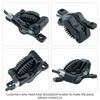 4-piston Disc Hydraulic Brake E-bike Folding Mountain Bike Bicycle Power Off Electric Scooter Caliper Handle Lever Accessories