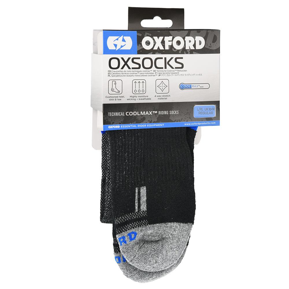 Skarpety Sportowe Oxford Coolmax Długie Rozmiar 44-48 Unisex