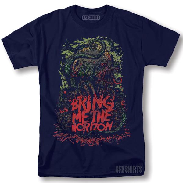 

Bring Me The Horizon Shirt Rock Concert Tour Vintage Graphic Design T-Shirt M