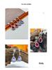 Gusen Teardrop Series Colorful Gem & Diamond Earrings