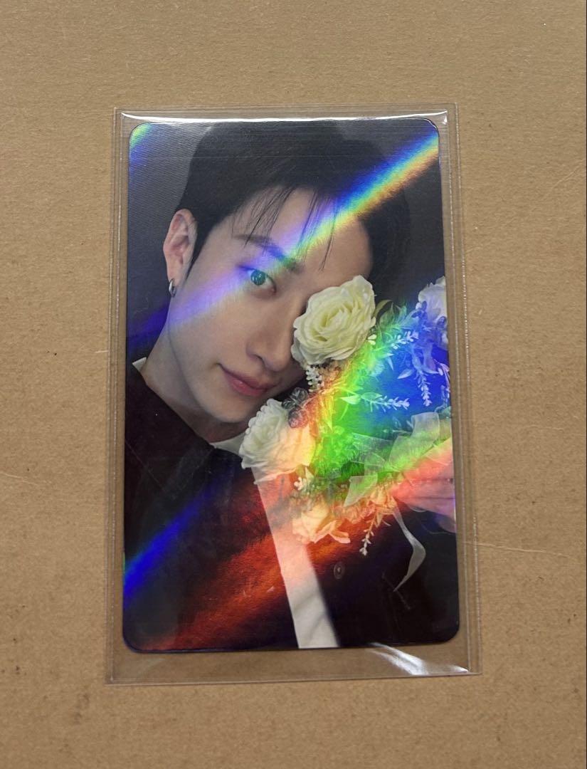 

[USED] Stray Kids trading card Bang Chan Raku-star kms3.0