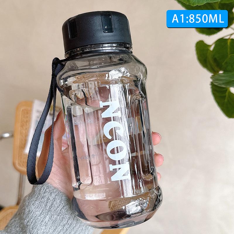 850/1000/1300Ml Large Capacity Water Bottle Gym Fitness Drinking Bottle Outdoor Camping Climbing Hiking Sports Kettle