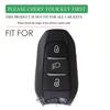 Silikonowa obudowa kluczyka samochodowego do Citroena C2 C3 C5 X7 C4 Picasso Berlingo do Peugeota 208 308 408 508 3008 4008 5008 Smart Key