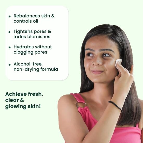 The Skin Story Witch Hazel Toner for Face, Acne & Oily Skin | Natural Pore Minimizer & Alcohol-Free Astringent | Suitable for All Skin Types | 100ml