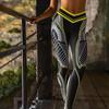 Sexy Women Printing Gym Workout Leggings Stretchy Breathable Pants Trousers