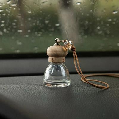 1 Stück 8 ml Erlenmeyerkolben Leere Flasche Autoanhänger Auto ätherisches Öl Diffusor Duft Lufterfrischer Duft Parfümflasche Ornament