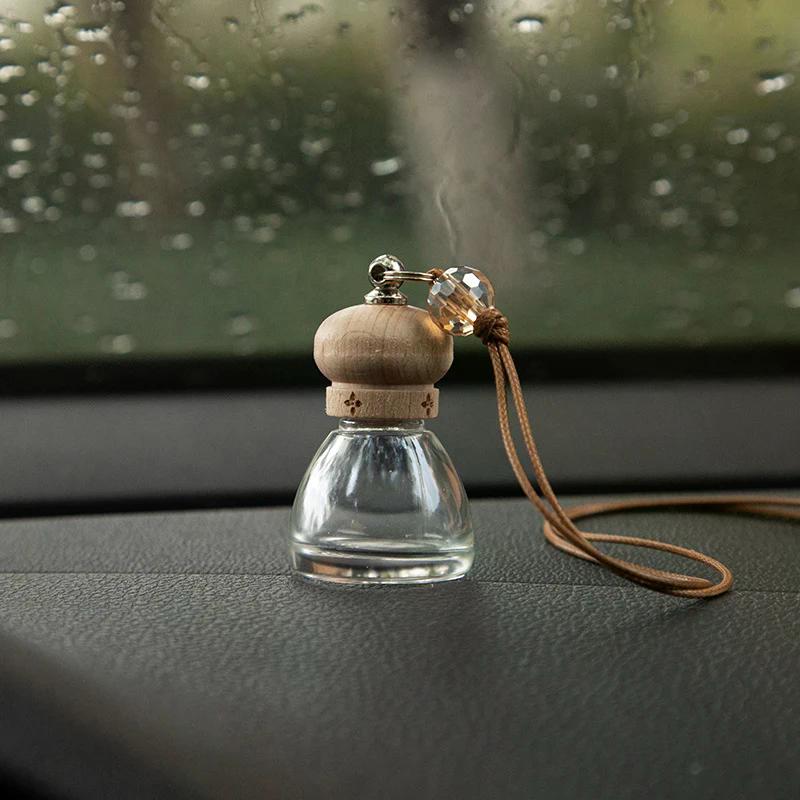1 Stück 8 ml Erlenmeyerkolben Leere Flasche Autoanhänger Auto ätherisches Öl Diffusor Duft Lufterfrischer Duft Parfümflasche Ornament