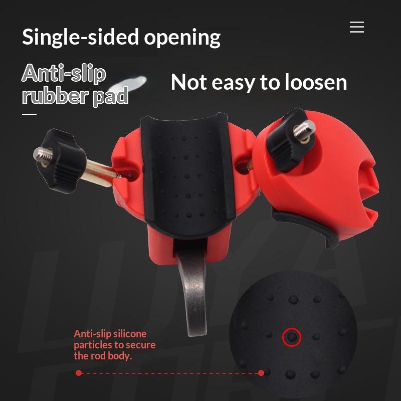 Rod Holder Boat Fishing Bracket Card Holder Boat Fishing Rod Holder Rear-Mounted Boat Fishing Rod Clamp Rod Pod Fishing Gear