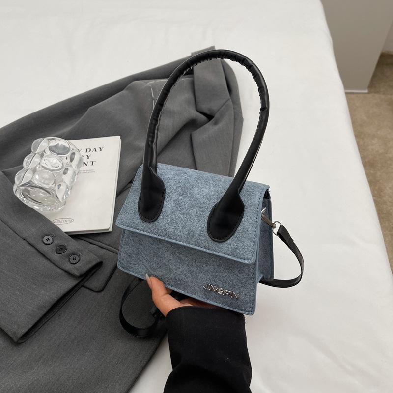 Frühling neu schöne Mode lässige Mode tragbare kleine quadratische Tasche personalisierte Pendler-Schulter-Damentasche