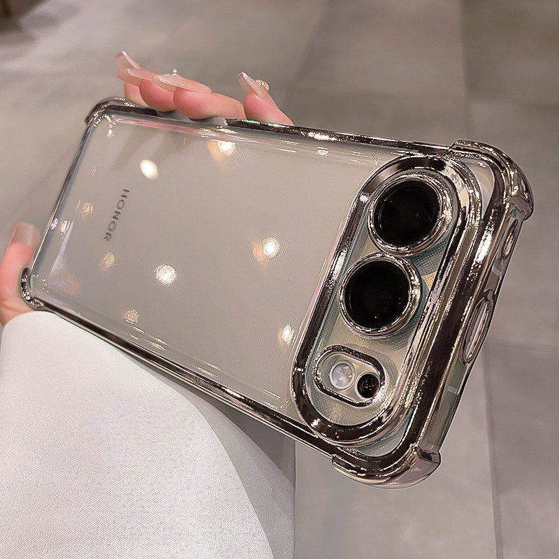 True Anti-drop Application Honor 600 Mobile Phone Case 600pro New 300 Transparent Airbag 500por Lens All-inclusive 50
