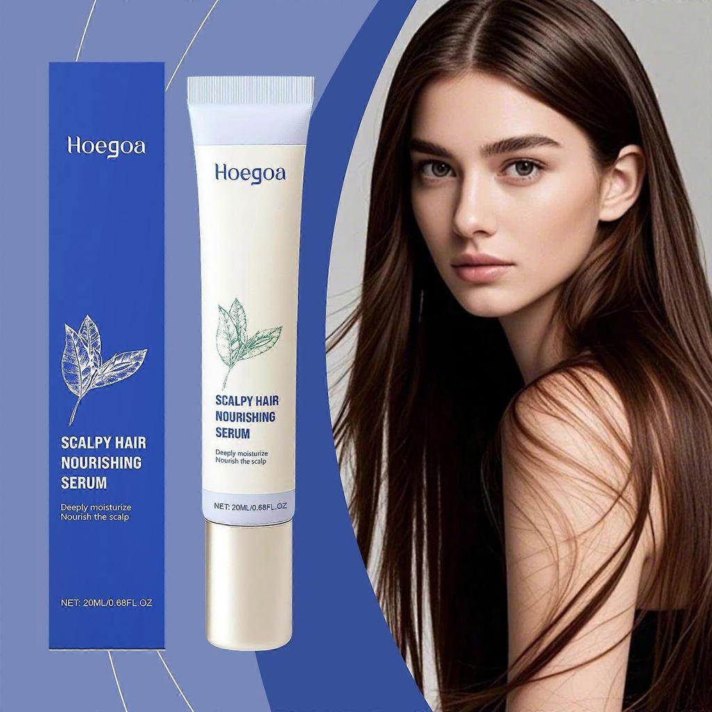 Hoegoa Moisturizing Hair Care Roll-On Essence Nourishes Dry And Frizzy Hair With A Refreshing Luster