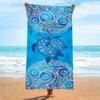 Ultra Absorbent Microfiber Beach Towel Quick Dry Printed Large Bath 90x180cm