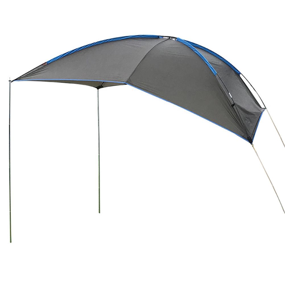 Car Tail Tent Portable Rainproof Awning Car Rear Car Side Tent Outdoor Portable Rear Tent for 3-4 People Equipment Camping Car Tent