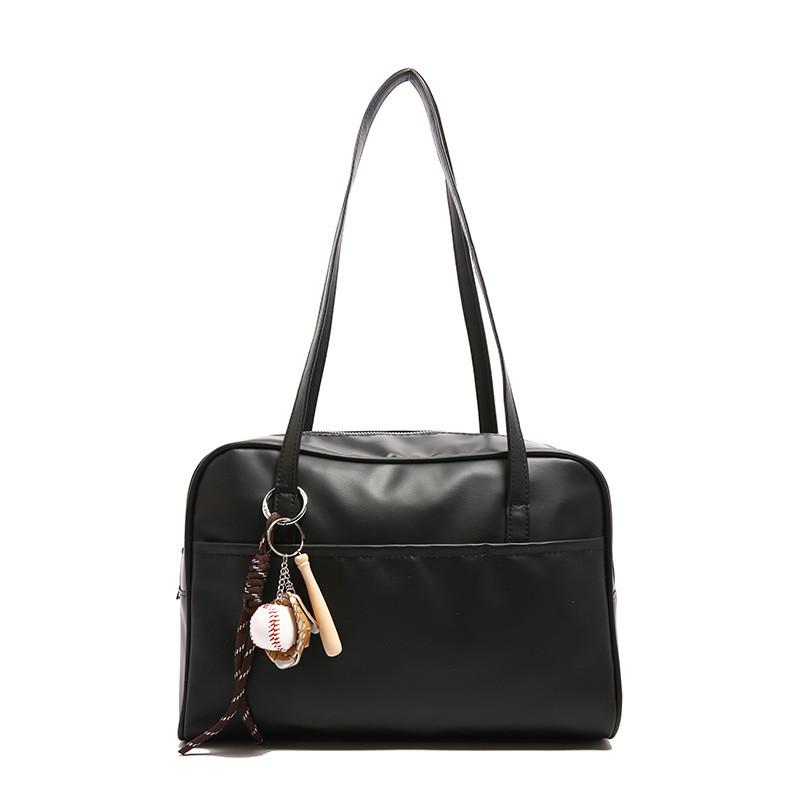 Street Style Chic Large Capacity Shoulder Bag For Women With Trendy Stitching Design