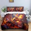Exquisite Role The Monkey King Printed Bedding Sets Exquisite Set Duvet Cover Bed Comforter Set Bedding Set Luxury Birthday Gift