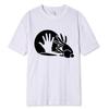 Men Women Funny Rabbit Shirt Animal Bunny Lover Shadow Play Pun Gift T-Shirt Oversized Tops Cotton T Shirt