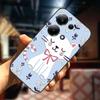 For Xiaomi Redmi Note 13 13pro 5G Case 3D Relief Flower Emboss Soft Silicone Cover For Redmi Note 13 pro Plus Owl interest Cases