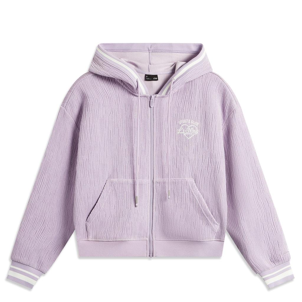 Li Ning Sports Trendy Collection Sweatshirt Women's Dusk Purple AWDU682-4