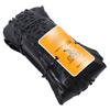 27.5x2.20 Bike Outer Tire Rubber Anti Slip Mountain Road Bike Folding Tire Replacement for Cycling Black