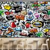 3d Graffiti Wallpaper For Walls Street Graffiti 3d Wall Mural Bedroom Living Room Corridor Wall Mural Wallpaper