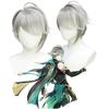 Anime Game   Alhaitham Cosplay Full Set Gloves Wig for Men Outfits Halloween Costume Party Comic Con