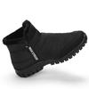 Winter Plus Herren Baumwollschuhe Hochgeschnitten Doppelreißverschluss Schneestiefel Wasserdicht Rutschfest Warm Baumwollstiefel
